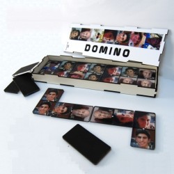Domino personalizado con fotos metacrilato