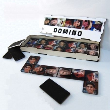 Domino personalizado con fotos metacrilato