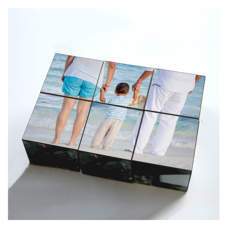Rompecabezas 6 cubos personalizado - panoramico